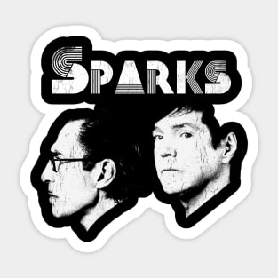 Style Retro Sparks Sticker